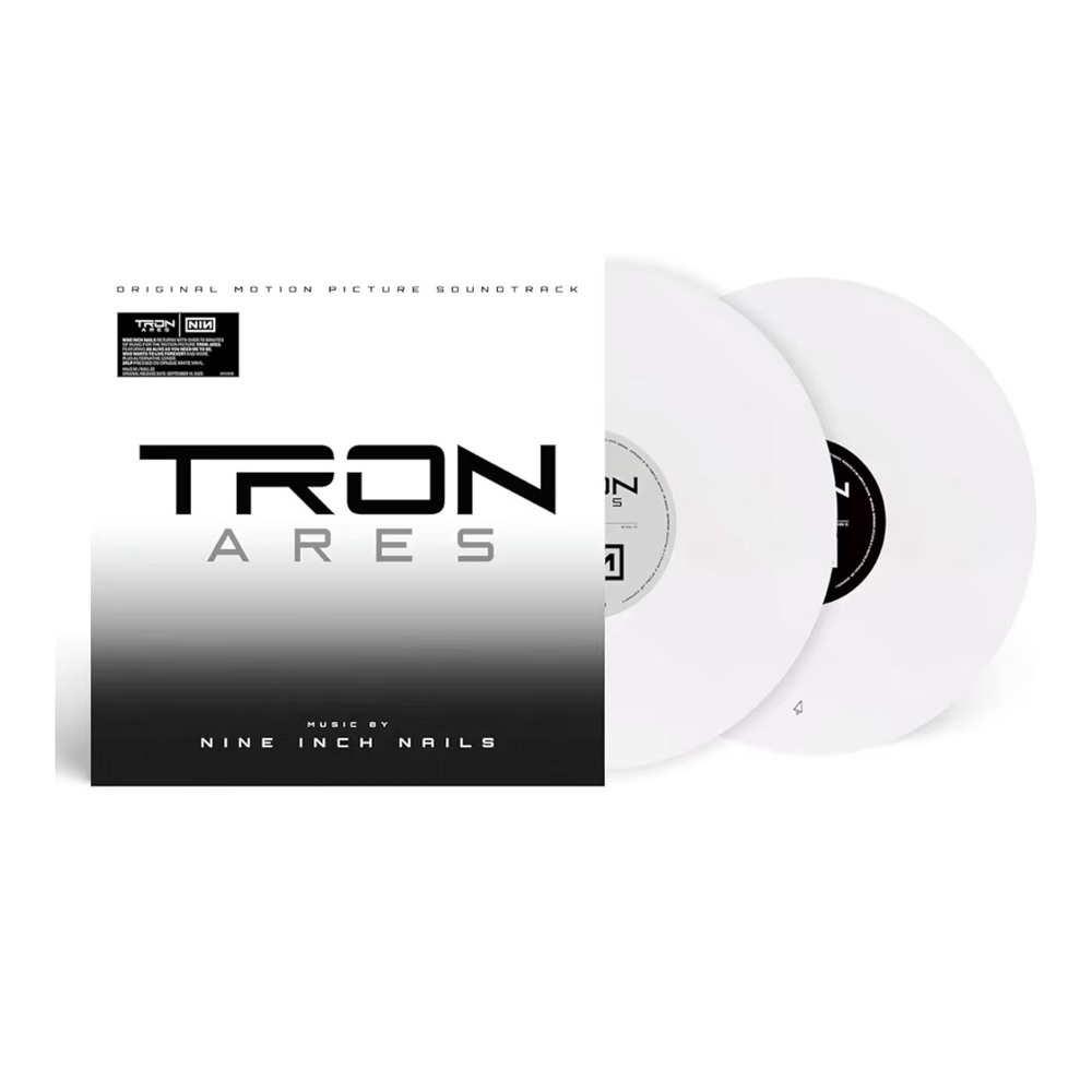 TRON ARES Soundtrack Vinyl - Black and Gray